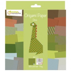 ORIGAMI PAPĪRS DINO